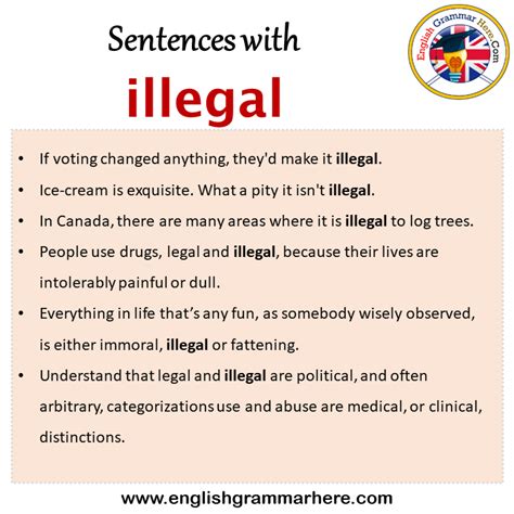 illegal in English .